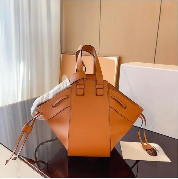 

women's handbag loewsstyd jigsaw solid color handbag tote bag hammock designer women's fashion shoulder bag luxury leather portabl