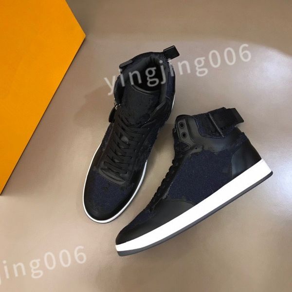 

2023 fashion designer casual trainers platform for mens womens extra height and refined details engraved sneakers rd0901, Black