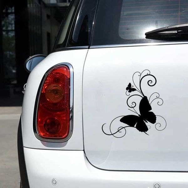 

3d butterfly personality fashion sticker funny stickers and decals vinyl car styling r230812