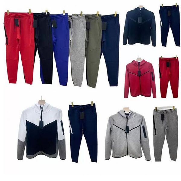 

designer sweatpants tech fleece pant men coats hoodies sweatshirts sportswear jackets long pants women jacket coat man splicing tr2372, Black