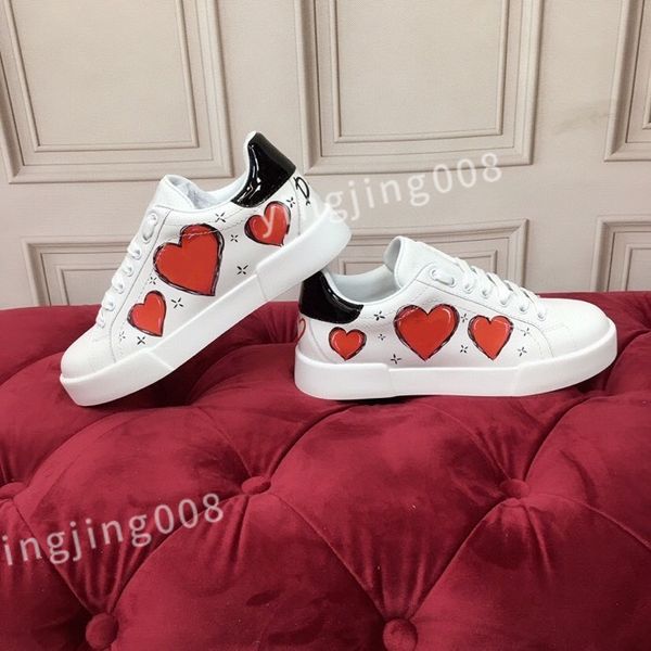 

2023 new designer white leather calfskin sneakers shoes brands comfort outdoor trainers men's casual walking hc210802, Black