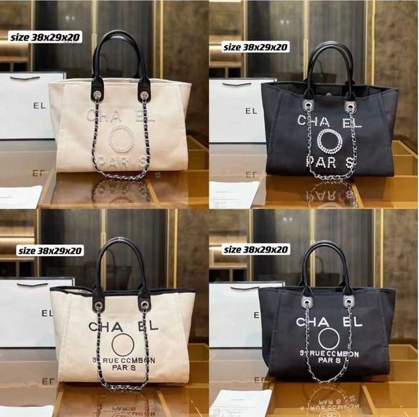 

designer handbag autumn and winter new bag women's black mixed fiber pearl beach a66941 b03181 94305 multiple styles colors