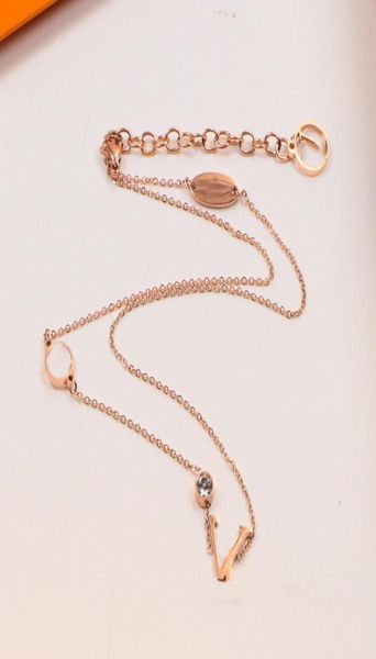 

design necklace luxury gift with logo gold rosegold silver lav77060375