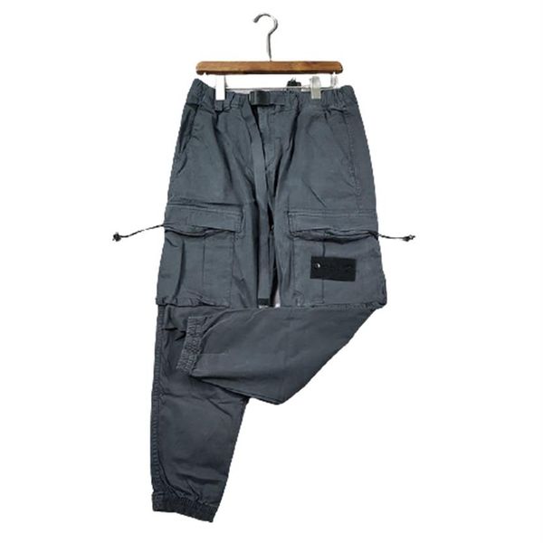 

joggers big pocket cargo pants comfortable streetwear running trousers3095, Black