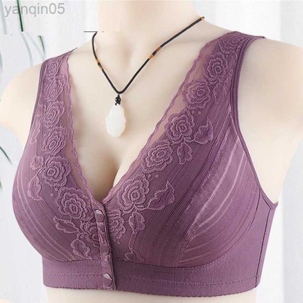 

maternity intimates bra for maternity clothes pregnancy women front closure breastfeeding underwear nursing bras plus size seamless open cup, White