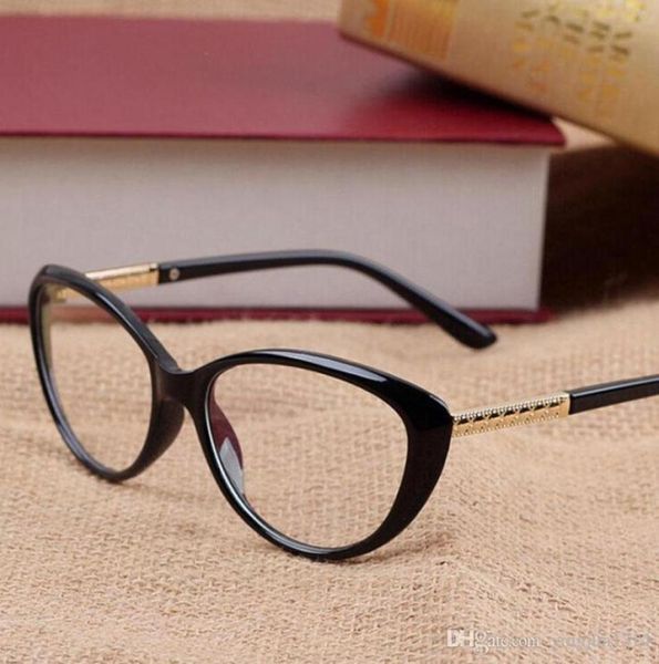 

women retro cat eye eyeglasses brand spectacles glasses optical spectacle frame vintage computer reading glasses oculos3517969