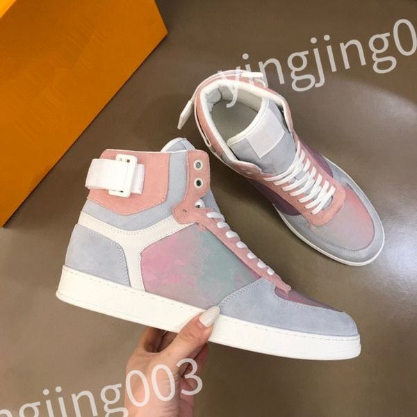 

2023 new luxurys designer flat sneaker trainer casual shoes canvas leather white letter overlays fashion platform mens womens low sneakers 3, Black