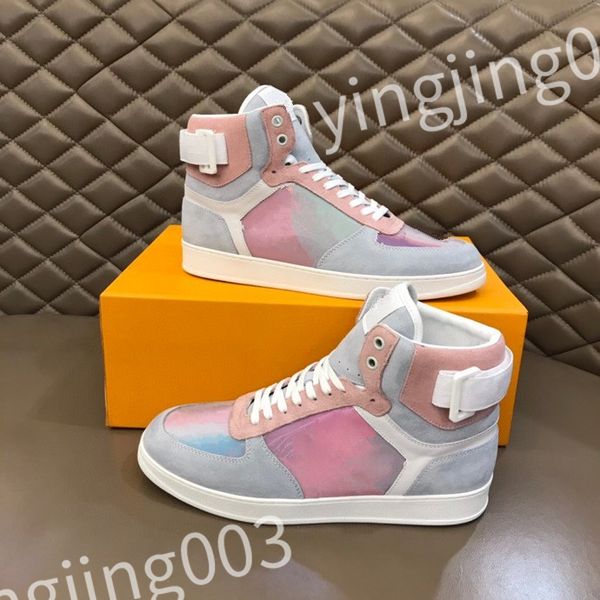 

2023 new luxurys designer flat sneaker trainer casual shoes canvas leather white letter overlays fashion platform mens womens low sneakers 3, Black