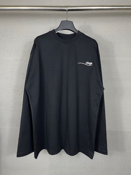 

23ss designer letter hoodies t shirts tee sweatshirt fashion high street short sleeves summer casual t-shirt breathable men women crew neck, Black;brown