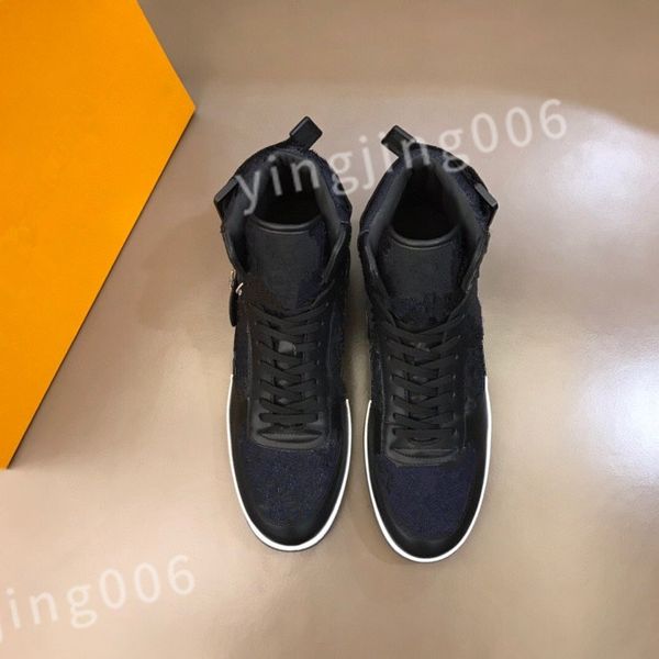 

fashion designer casual trainers platform for mens womens extra height and refined details engraved sneakers rd0901, Black