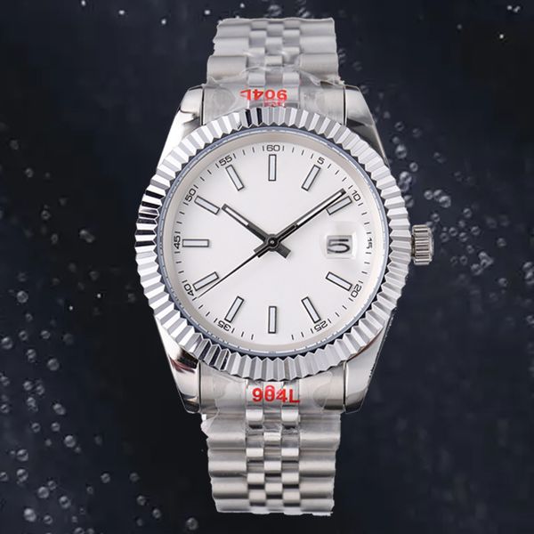 

mens watch watches 36mm 41mm 8215 movement automatic lovers watch 28mm31mm stainless steel waterproof womens wristwatch sapphire with box wa, Slivery;brown