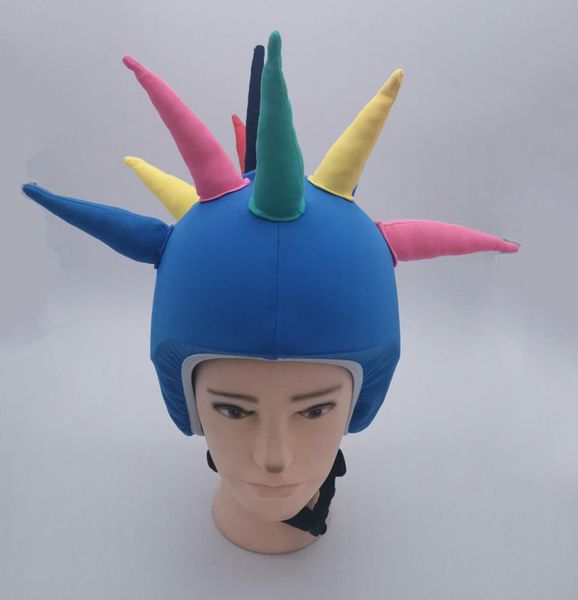 

2021 cool youth winter skiing helmets cover stretchy fashion ski helmet protective covers elastic snowboard accessories protector7418833