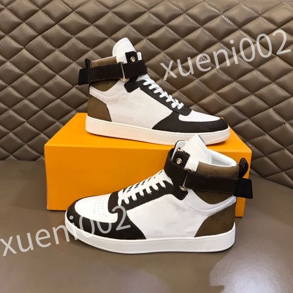 

2023 new brand designer men women casual shoes triple white black gomma sneakers leather sneaker platform trainers shoes rd0901