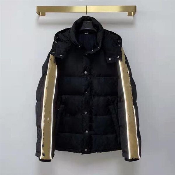 

2023 new down jacket men and women winter couples thick windproof warm bread jackets pure cotton brand designer clothes2552, Black