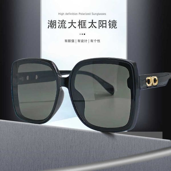 

trendy clayton 29933 new square large frame same polarized sunglasses, White;black