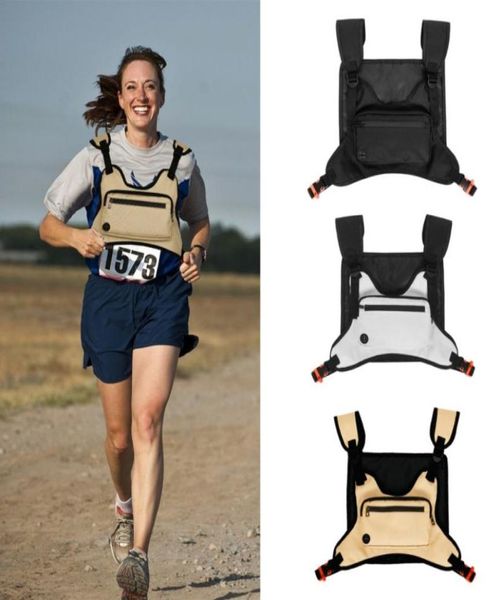 

outdoor bags men hiphop chest bag oxford tactical streetwear vest rig women functional waistcoat utility pack mj3938009