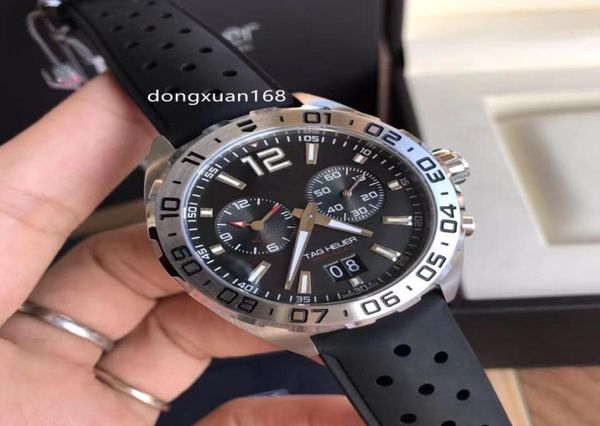 

multifunction watch diameter of 43mm equipped with a swiss sixneedle chronograph calendar movement sapphire glass mirror fine st6459930, Slivery;golden