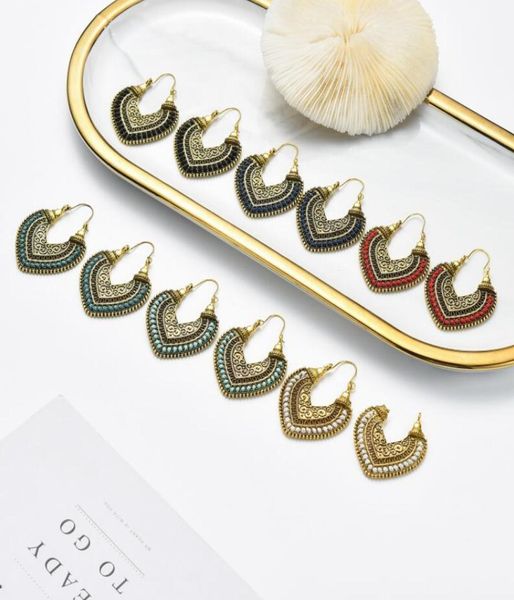 

new arrival vintage bohemia dangle earrings classic designer earring for fashion women jewelry whole6062006, Silver