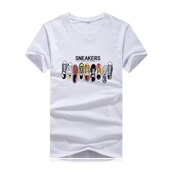 

new designer tshirt summer mens t shirts fashion tide shoes printed men tshirt tee shirts men t-shirt multiple c248p, White;black