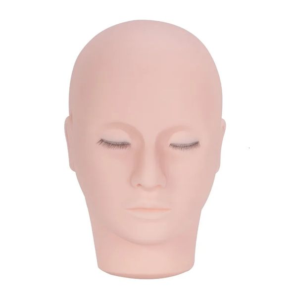 

false eyelashes 5d face makeup practice tools theatrical 3 layers of eyelash s eyebrow lip tattoo training head p230812