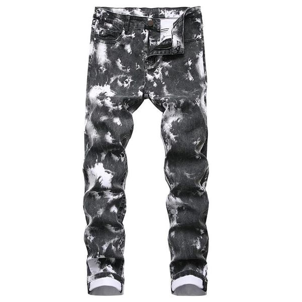 

men's jeans quality cotton skinny slim straight denim pants men zipper fashion brand long four season318f, Blue