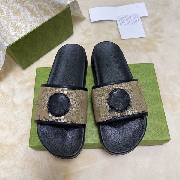 

designer sandals luxury famous brand leather women's sandals summer thick bottom shoes jelly fashion beach women's slippers 0804, Black