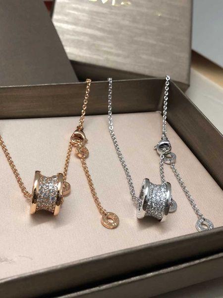 

designer bulgaris jewelry 2023 most popular new copper necklace, Black