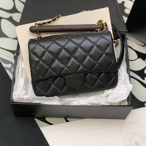 

designer shoulder bag lady handbag 21cm genuine leather crossbody bag delicate knockoff super_bagss with box yc18888