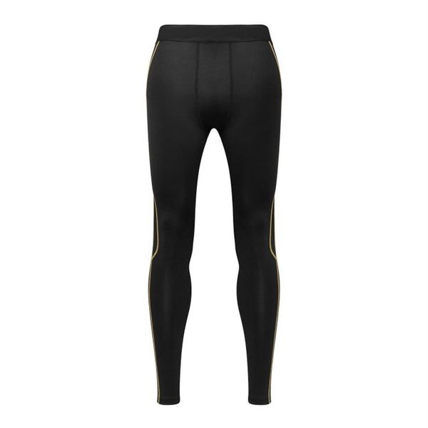 

whole-men compression pants black white sports basketball gym bodybuilding joggers skinny stretchy long trousers tight inner l2739