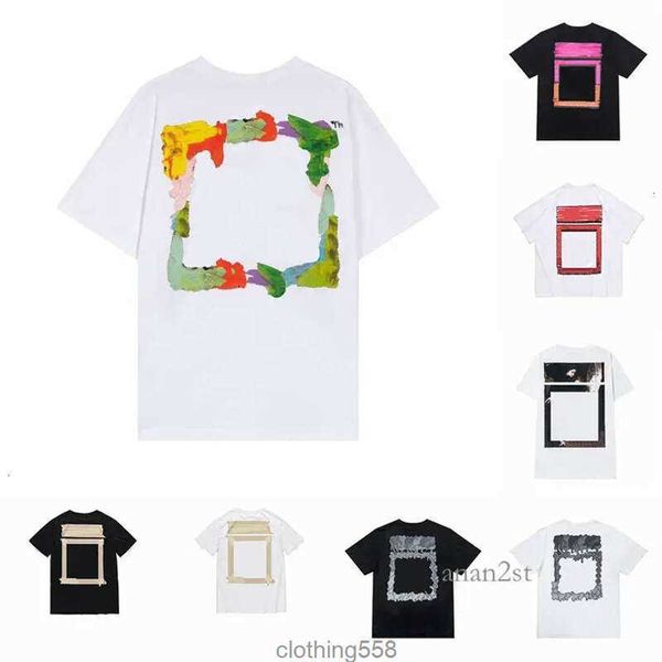 

summer mens womens designers t shirts tees offs fashion brands man s casual shirt s clothing street shorts sleeve clothes, White;black