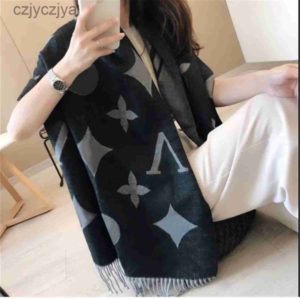 

luxury cashmere scarf women winter warm shawls and wraps design horse print bufanda thick blanket scarves, Blue;gray