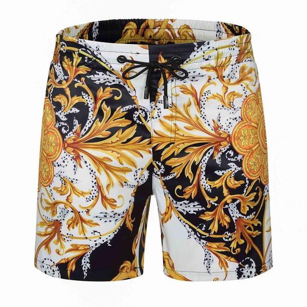 

2021 fashion designer waterproof fabric whole summer mens shorts clothing swimwear nylon beach pants swimming board shorts spo231t, Black