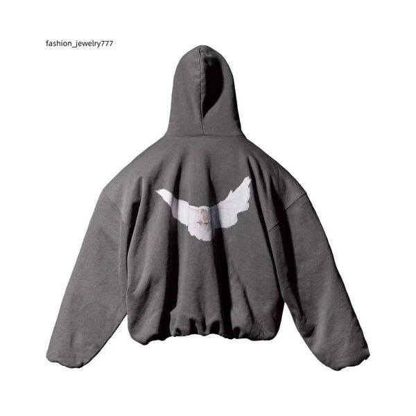 

22ss designer mens cpfm hoodies sweatshirts kanyes classic wests luxury hoodie three party joint name peace dove printed mens and womens, Black;brown