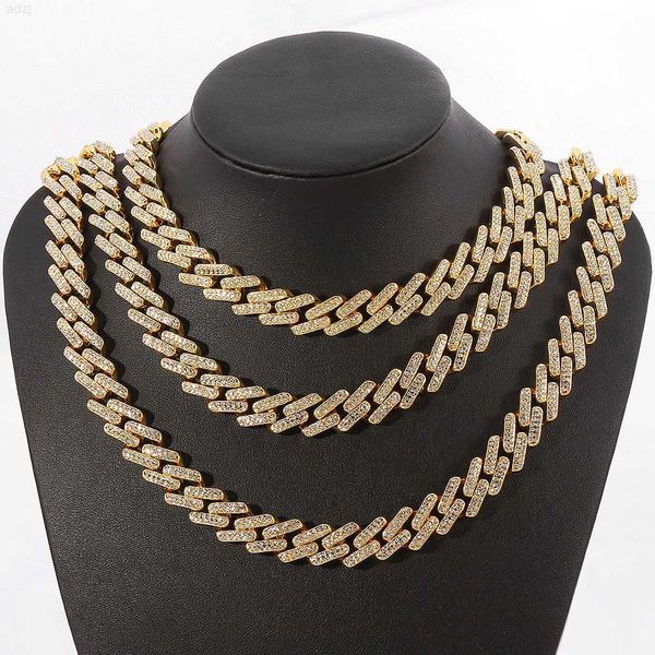 

2023 men chain jewelry hop 925 sterling silver lab vvs moissanite cuban link chain