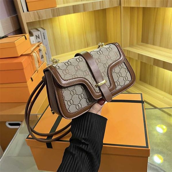 

56% off designer bag 2024 early launch baobao new single shoulder crossbody women's fashion letter small square net red underarm zero w