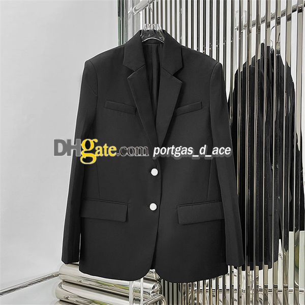 

luxury coat suit long sleeve woman formal blazers designer autumn spring blazer, Black