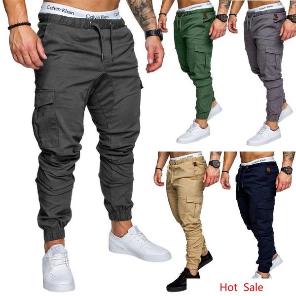 

men harem pant loose fit trousers cotton elastic waist long pants jogger pants sweatpants skinny pencil pants m-4xl199k, Black