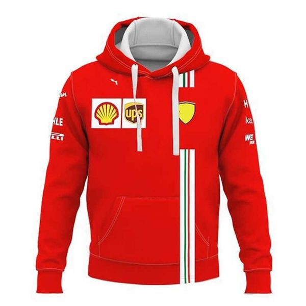 

men's hoodies sweatshirts f1 formula one am team extreme sports event zipper hoodie harajuku, Black