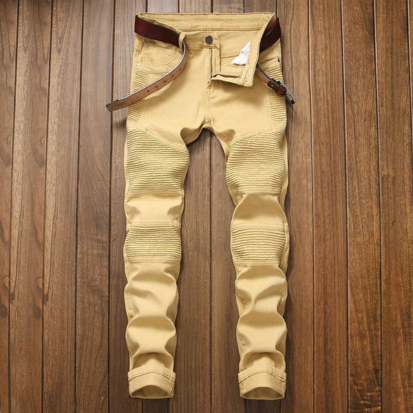 

new fashion boutique stretch casual mens jeans skinny jeans men straight mens denim male stretch trouser pants 7269o, Blue