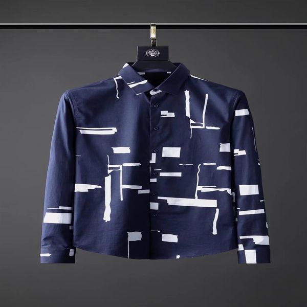 

mens brand shirt designer shirt french paris brand clothes 114 male men long sleeve shirt hip hop style cotton 2019 n236n, White;black