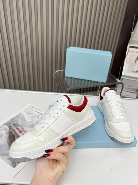 

triangle designer double wheel casual shoes platform nylon sneakers women men for white sneaker trainers triple thick bottom luxury 0808, Black