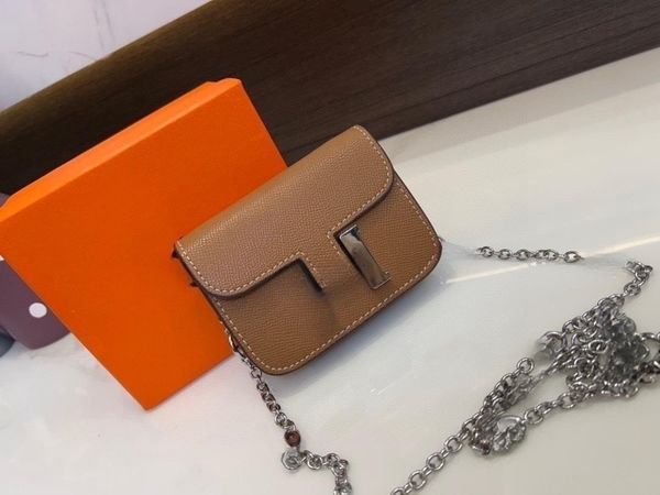 

mini h buckle chain tofu small square bag, new high-end texture crossbody bag
