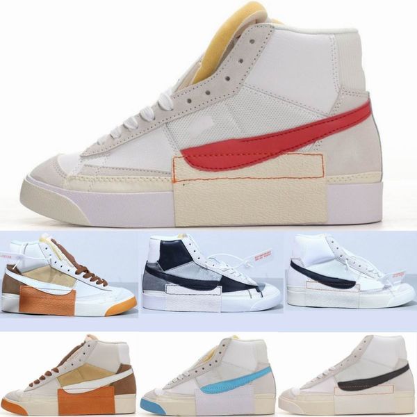 

blazer mid 1977 vintage gs dance mens basketball shoes pro club jumbo casual skateboard sneakers classic sketch pack red black green blue wh