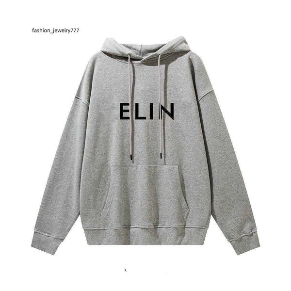 

men's hoodies sweatshirts brand fashion new cline letter printed hoodie loose autumn and winter long sleeve hoodie for men and women gr, Black