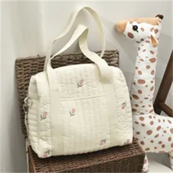 

mommy bag diaper nappy bag baby stuff organizer cotton handbags caddy storage bag for mom cute bear babies accessories a2, Black