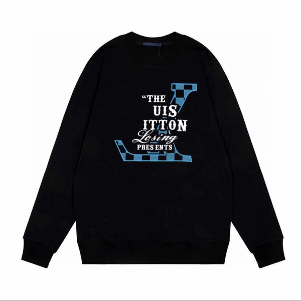

mens designer sweaters hoodies famous hip hop men women hoodie street cotton loose fit sleeve sweatshirt womens casual round neck long sweat, Black;brown