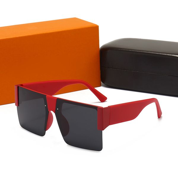 

luxury sunglasses lens designer womens mens goggle senior eyewear for women eyeglasses frame vintage metal sun glasses with box, White;black