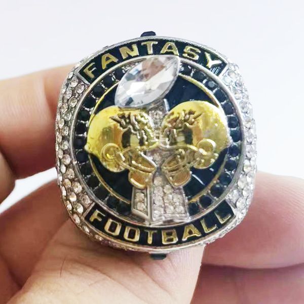

fantasy football champion ring 2023 full size 8-14, Silver