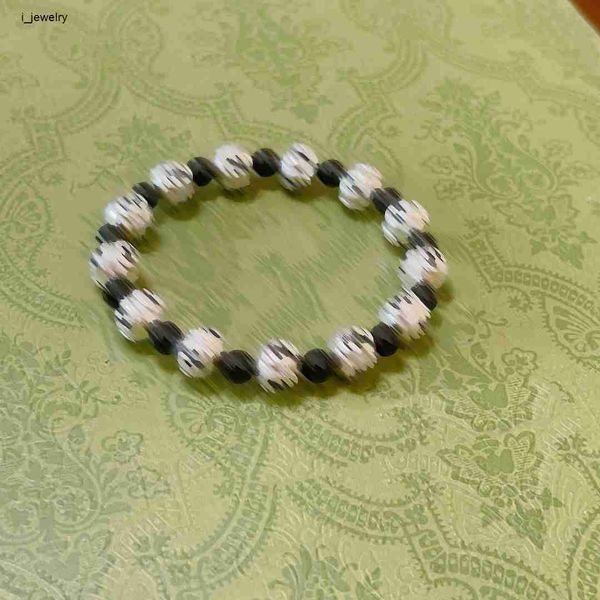 

black agate metal ball beaded bracelets for women and men making old designs bracelet couple jewelry including box preferred gift