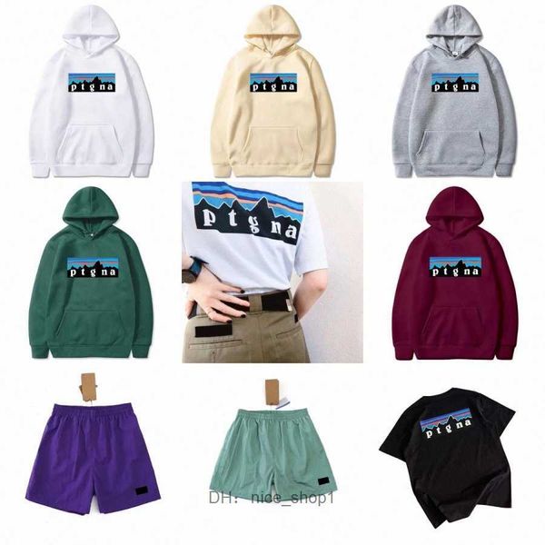 

men's hoodies designer hoodie long sleeves sweatshirts hoody american retro outdoor shirts summer t-shirt shorts tee patagonias men jf, Black